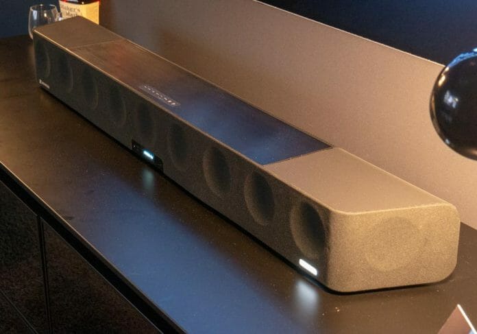 Sennheiser versucht sich bei seinem Ambeo Soundbar gleich an Dolby Atmos