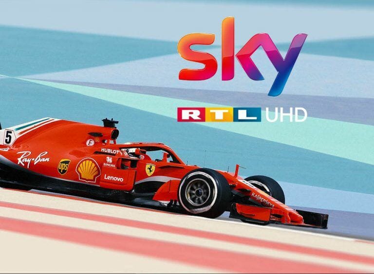 RTL UHD bringt die Formel 1 zurück auf SKY