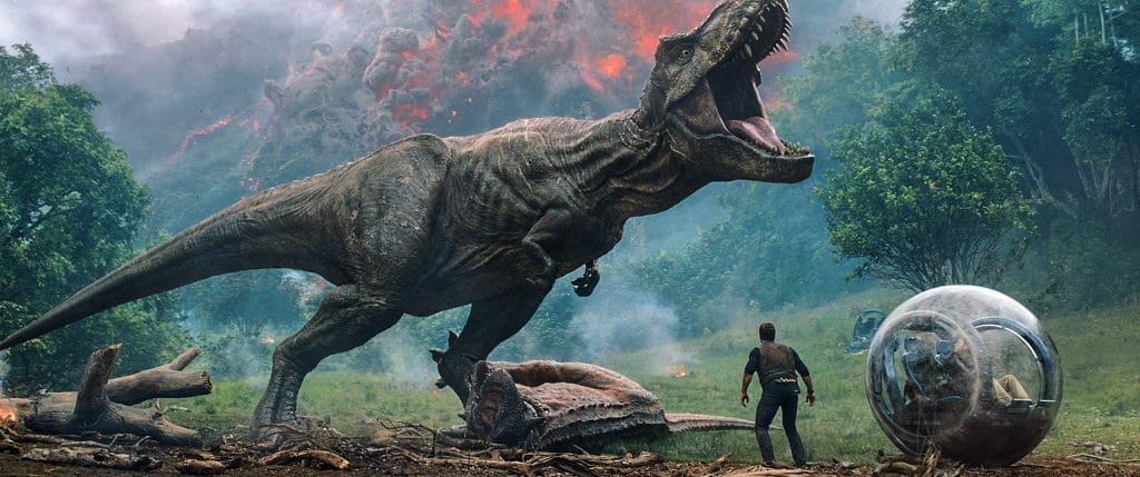 Er darf bei keinem Jurassic-Film fehlen: T-Rex