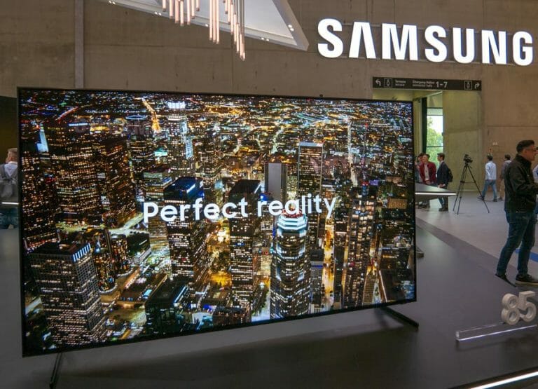 Update soll Bildqualität des Samsung Q900 8K TVs drastisch verbessern
