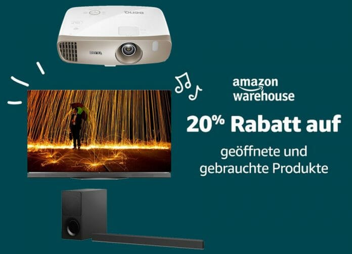 Technik & Co. zum absoluten Bestpreis mit 20% auf die Amazon Warehouse Deals