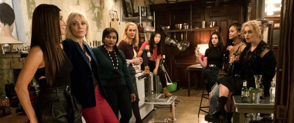 Das Team von Oceans 8 besteht, wär hätte es gedacht, aus acht Mitgliedern