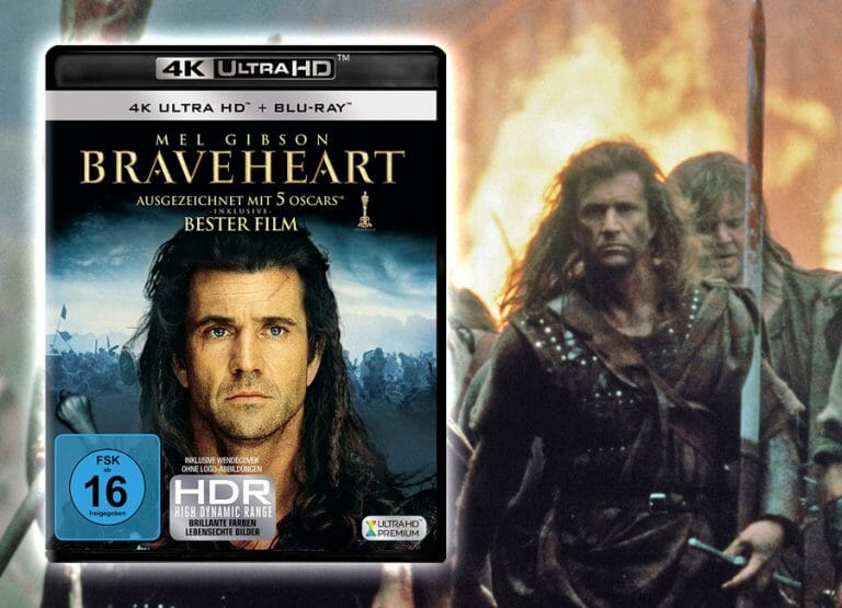 „Braveheart“ 4K Blu-ray im Test: 3 Stunden Epos mit technischen Problemen