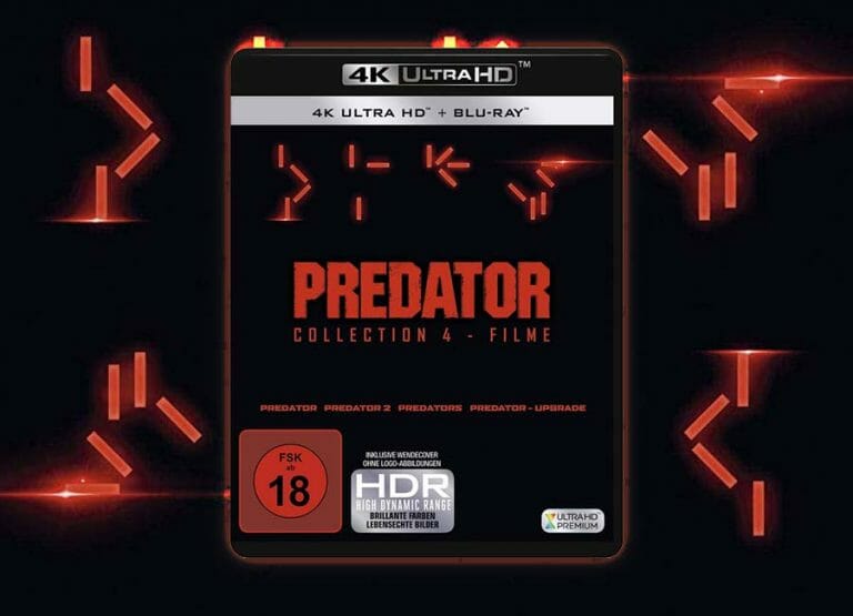 Amazon listet „Predator 4 Filme Collection“ auf 4K Blu-ray
