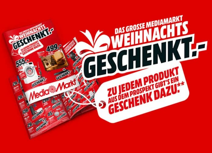 Zu jedem Produkt aus dem aktuellen MediaMarkt Prospekt gibt es ein Geschenk gratis dazu!