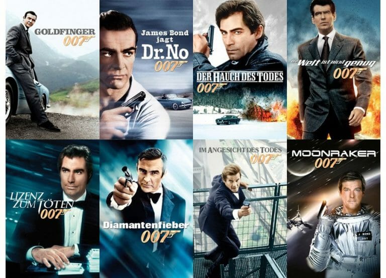 Alle James Bond Filme auf iTunes in 4K-Qualität verfügbar!