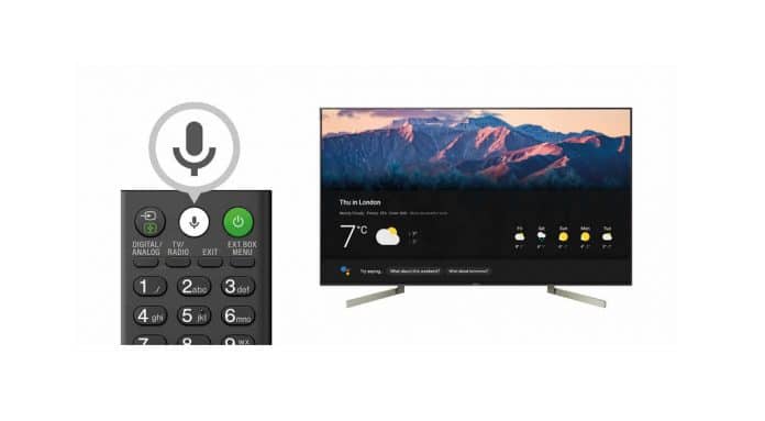 Google Assistant Bravia