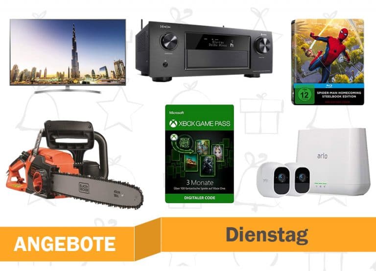 Über 45 Last-Minute-Angebote auf Amazon.de (Dienstag 18. Dezember)