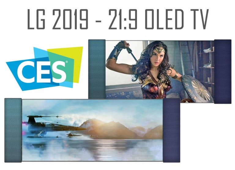 LG 2019 OLED 5K TV im 21:9-Format mit beweglichen Lautsprechern (CES)