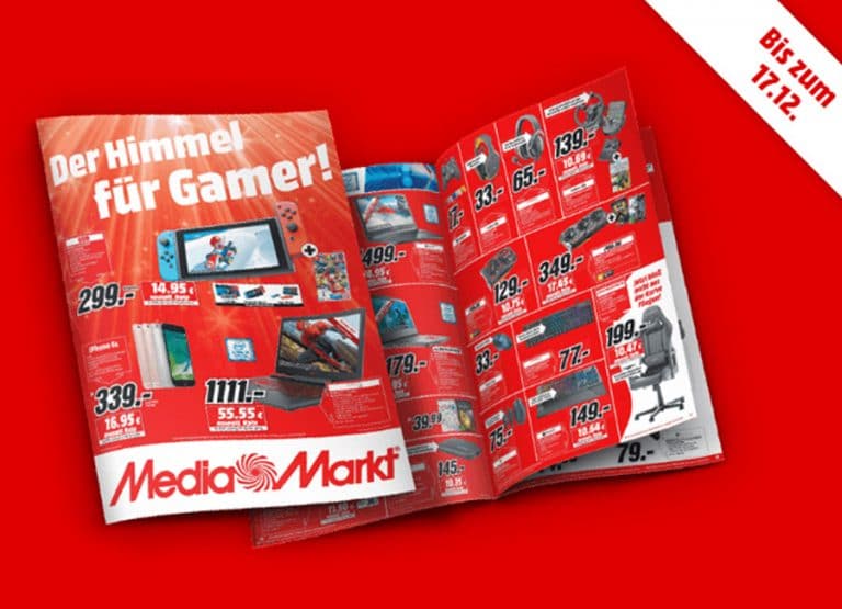 Neuer MediaMarkt-Prospekt mit Highlight-Angebote für Gamer