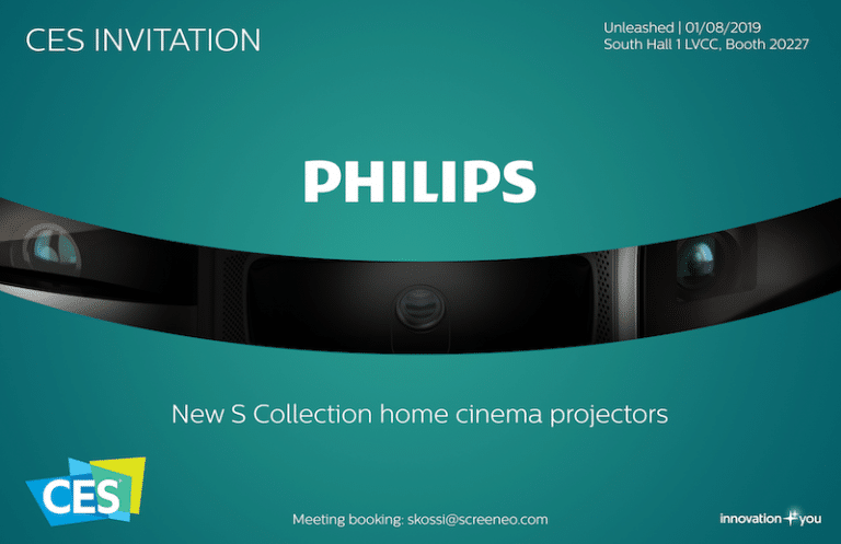 Neue Philips „Screeneo S“ Projektoren: Heimkino in 720p, 1080p & 4K HDR