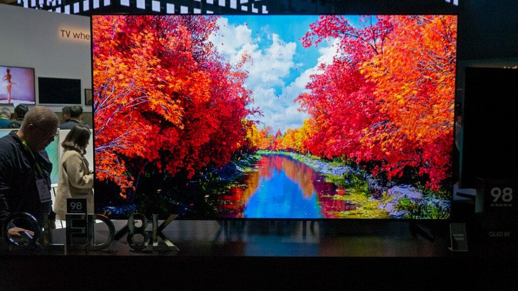 Die Bildqualität der 2019 8K QLED TVs hat uns ganz gut gefallen.