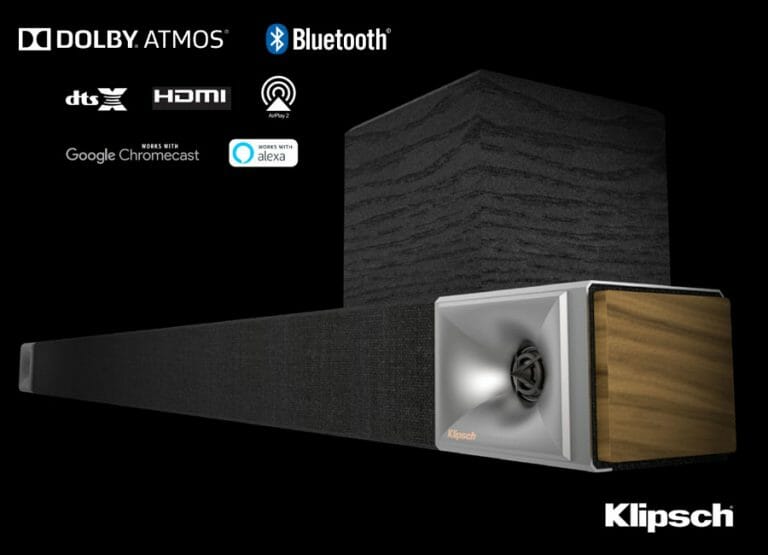 Klipsch: Neue Soundbars mit Dolby Atmos, DTS:X & Airplay 2