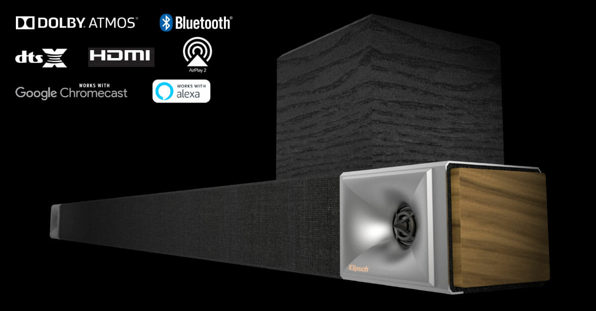 klipsch dolby atmos soundbar