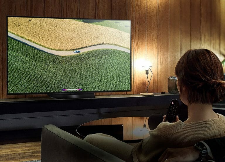 LG OLED und LCD 2019: Fullscreen-Ansicht nach Aufspielen der Firmware 05.40.09