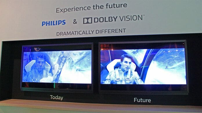 "Heimliche Beziehung"? Bereits auf der IFA 2014 präsentierte Philips Dolby Vision Inhalte auf seinen TV-Geräten