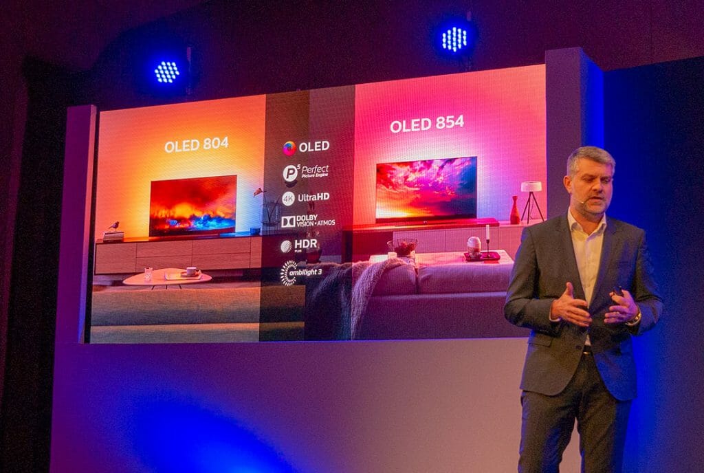 Die neuen Philips OLED804 und OLED854 Modelle unterstützen Dolby Vision