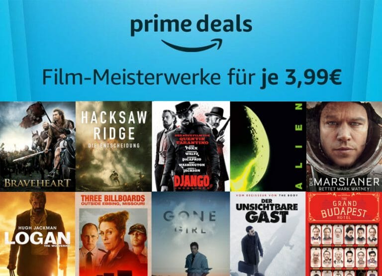 Film-Meisterwerke für nur 3.99 in den Amazon Prime-Deals (Prime Video)