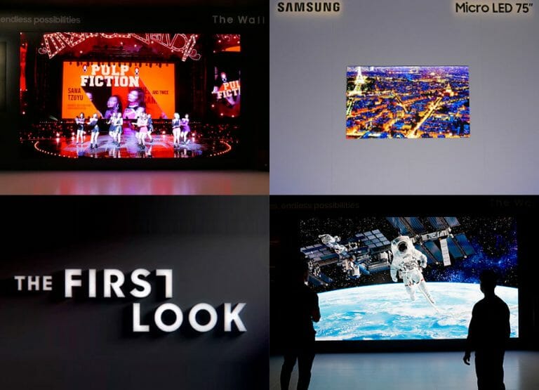 Samsung Fist Look Event auf der CES 2019