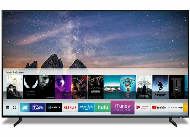 Samsung: iTunes Filme und AirPlay 2 für 2018 & 2019 Smart TVs