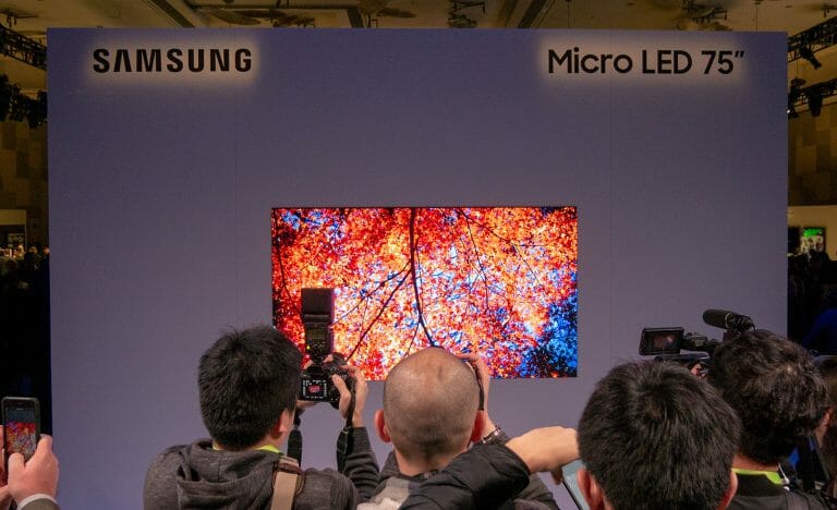 Stellt Samsung heute einen 80 Zoll MicroLED-TV vor? (Update)
