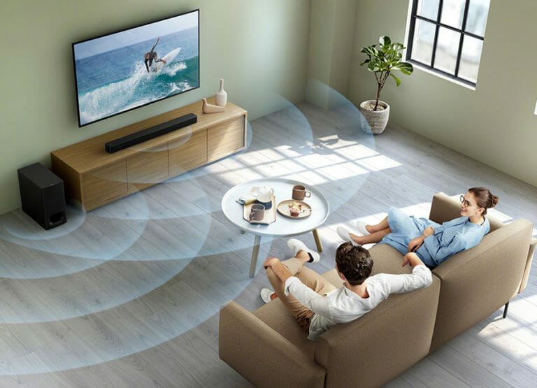 Sony HT-S350 Soundbar mit „S-Fore PRO“-Technologie (CES 2019)