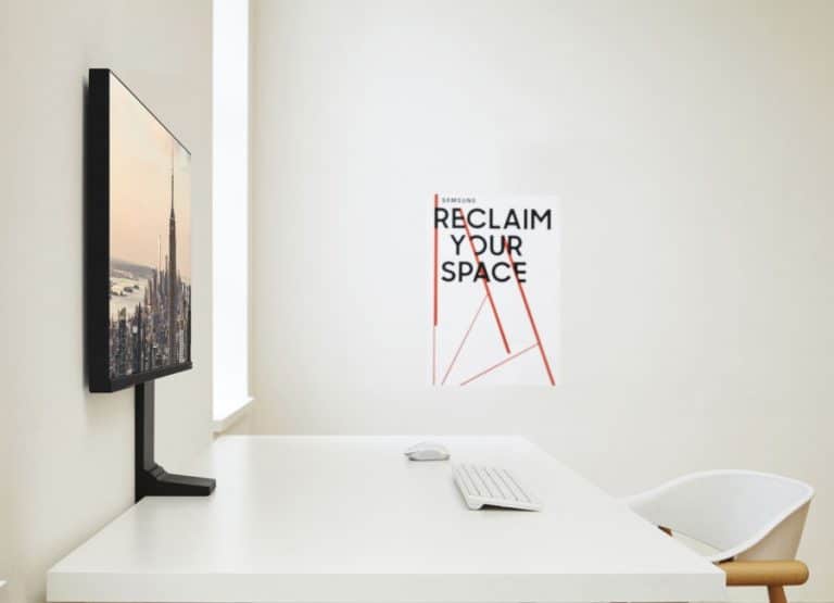 Samsung „Space Monitor“ macht Platz auf eurem Schreibtisch (CES 2019)