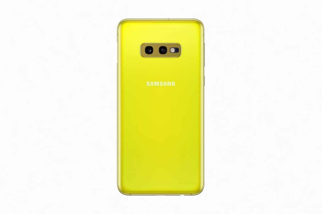 Samsung Galaxy S10e: Hier sind "nur" zwei Kameralinsen an Bord