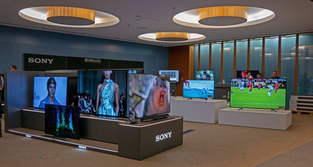 Lässt das Techniker-Herz höher schlagen: Sony TV-Ausstellung auf der Roadshow in Berlin