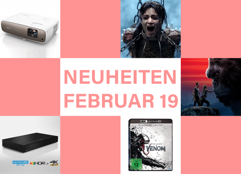 Neuheiten Februar 2019: Film & Unterhaltungselektronik