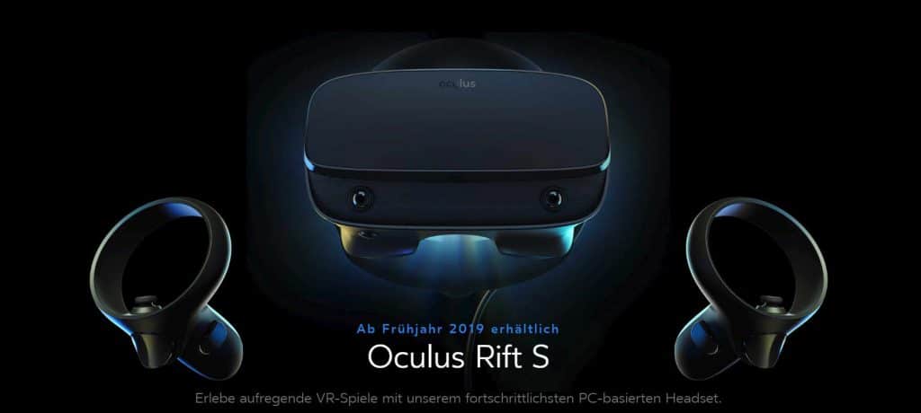 Oculus Rift S: Neues VR-Headset für 399 US-Dollar