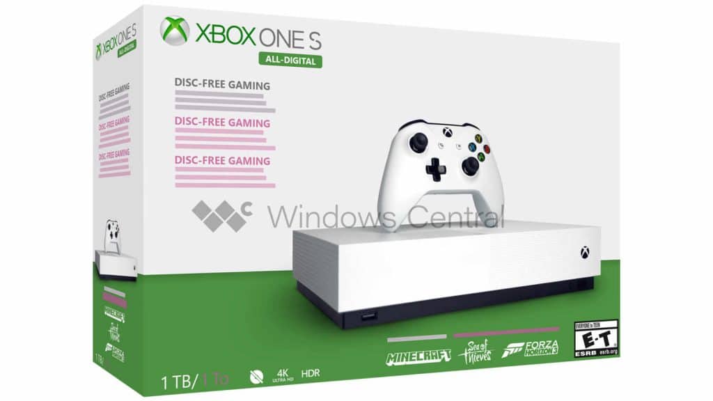 Xbox One S All Digital soll 229 Euro kosten