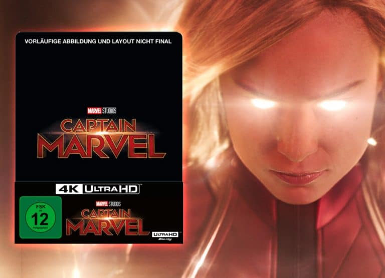 Captain Marvel erscheint als limitiertes 4K Blu-ray Steelbook
