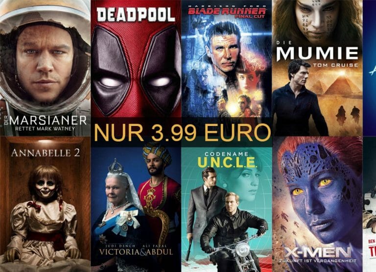 iTunes: Blockbuster in 4K/HDR Qualität für nur 3.99 Euro kaufen!