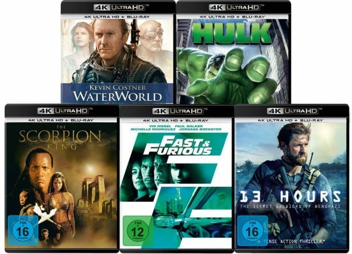 Universal veröffentlicht am 11. Juli 2019 einige Klassiker und Youngtimer auf 4K Blu-ray