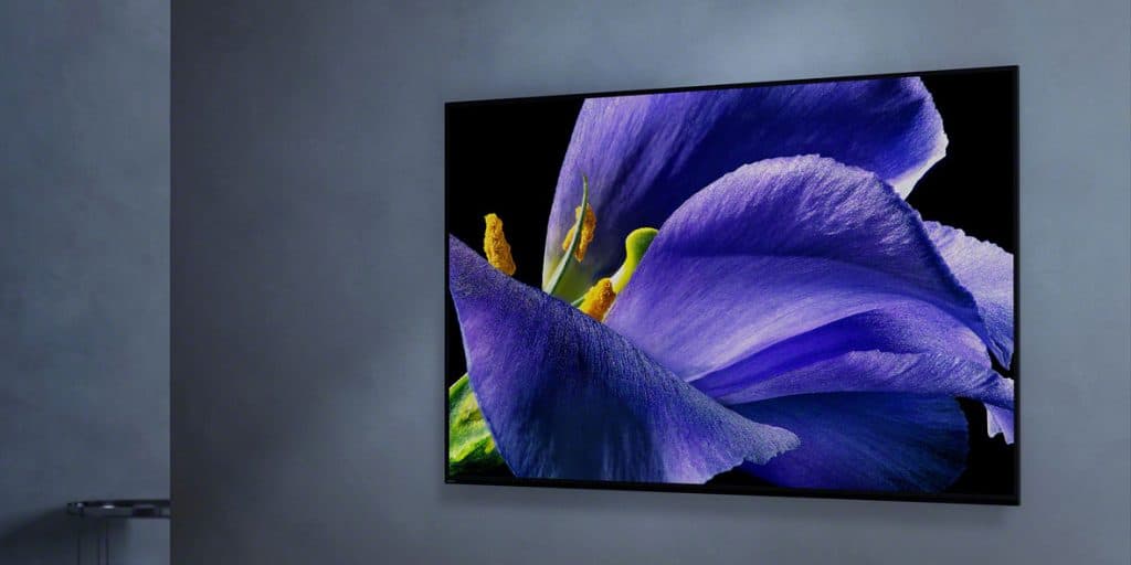 Der Sony AG9 4K OLED macht ist jetzt noch schlanker und macht an der Wand montiert eine noch bessere Figur