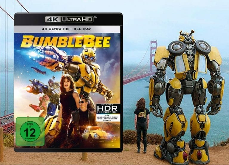 Bumblebee 4K Blu-ray im Test: Ein Käfer lässt’s krachen!