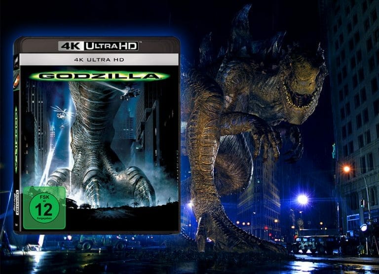 GODZILLA (1998) erscheint auf 4K Ultra HD Blu-ray