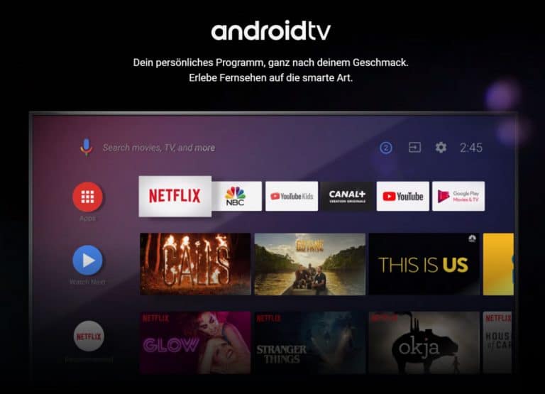 Google verpestet Android TV Oberfläche mit „Werbung“