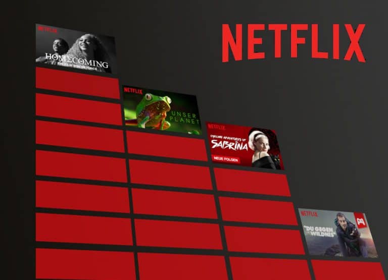 Netflix testet wöchentliche Top 10 Charts für Abonnenten