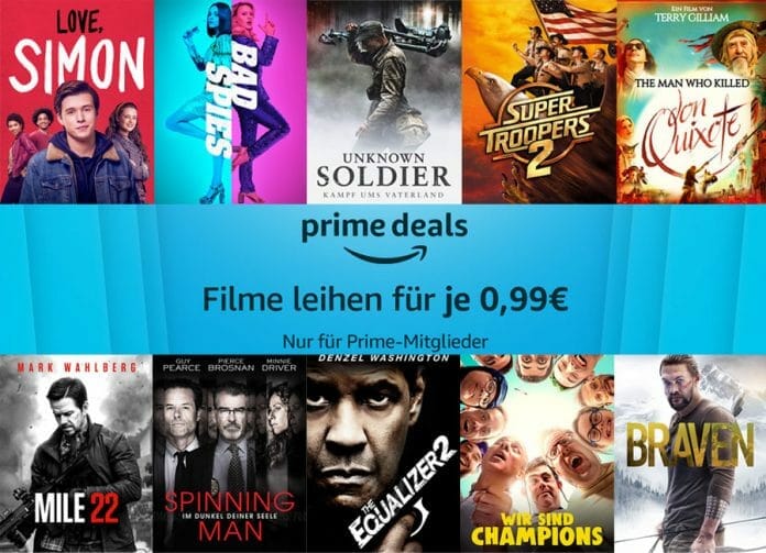 Bis Sonntag 07. April können Prime-Mitglieder ausgewählte Filme für nur 99 Cent ausleihen!