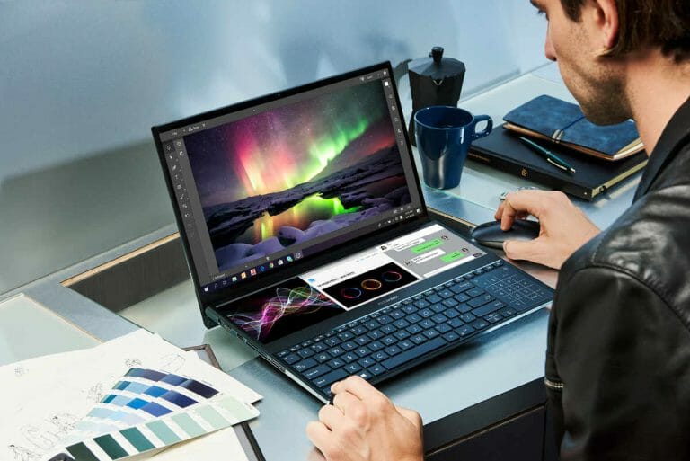 ASUS ZenBook Pro Duo: Innovatives Notebook mit zwei 4K-Displays, OLED-Panel und HDR