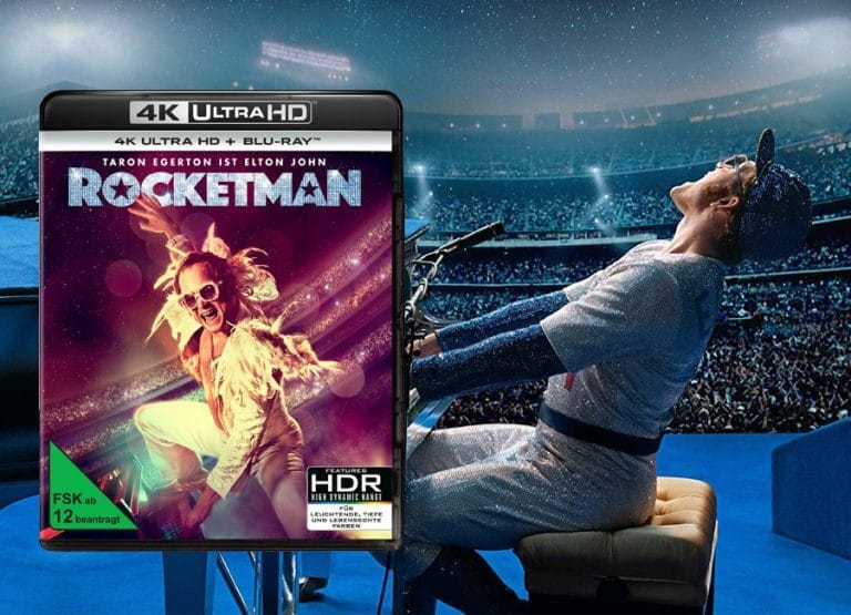 Elton John Filmbiographie „Rocketman“ erscheint auf 4K Blu-ray