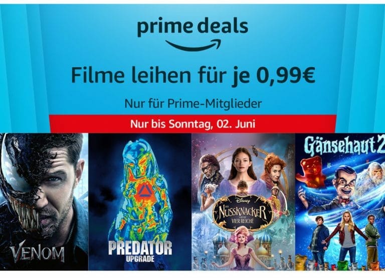 Prime Deals: Filme für nur 99 Cent ausleihen! (Bis Sonntag)