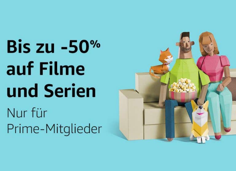 Prime Video: Bis zu -50% auf Filme & Serien (Nur für Prime-Mitglieder)