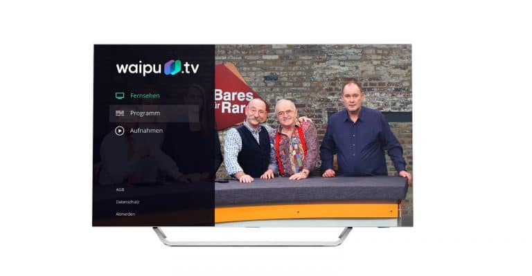 waipu.tv steht ab sofort für Android TV zur Verfügung
