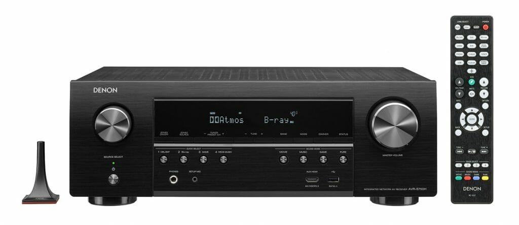 Der AVR-S750H von Denon bietet bereits Unterstützung für Dolby Atmos und DTS:X