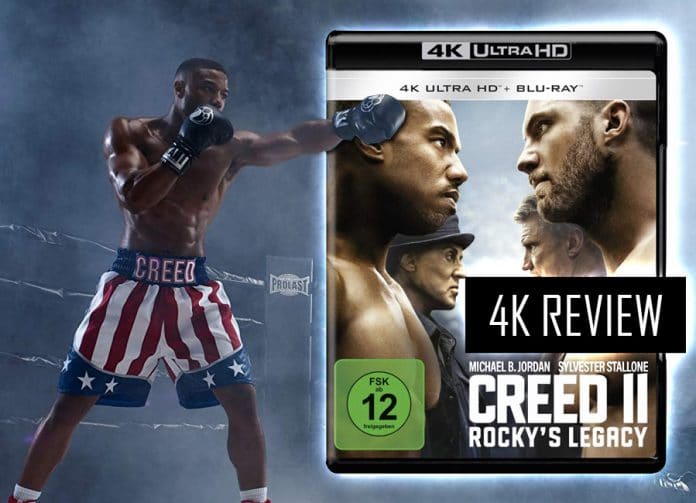 'Creed 2 - Rockys Legacy' 4K Blu-ray im Test. Der Film kann einige Treffer landen, leider gibt es auch böse Nierenhaken!
