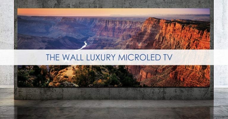 Samsung The Wall Luxury: Modularer MicroLED TV mit 2K-8K Auflösung