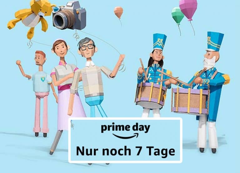 Nur noch 7 Tage bis zum Prime Day – Erste Countdown Angebote
